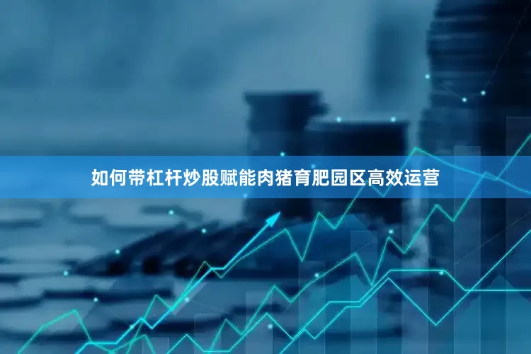 如何带杠杆炒股赋能肉猪育肥园区高效运营